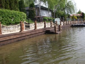 Укрепление берега
